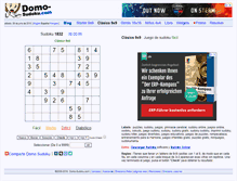 Tablet Screenshot of es.domo-sudoku.com